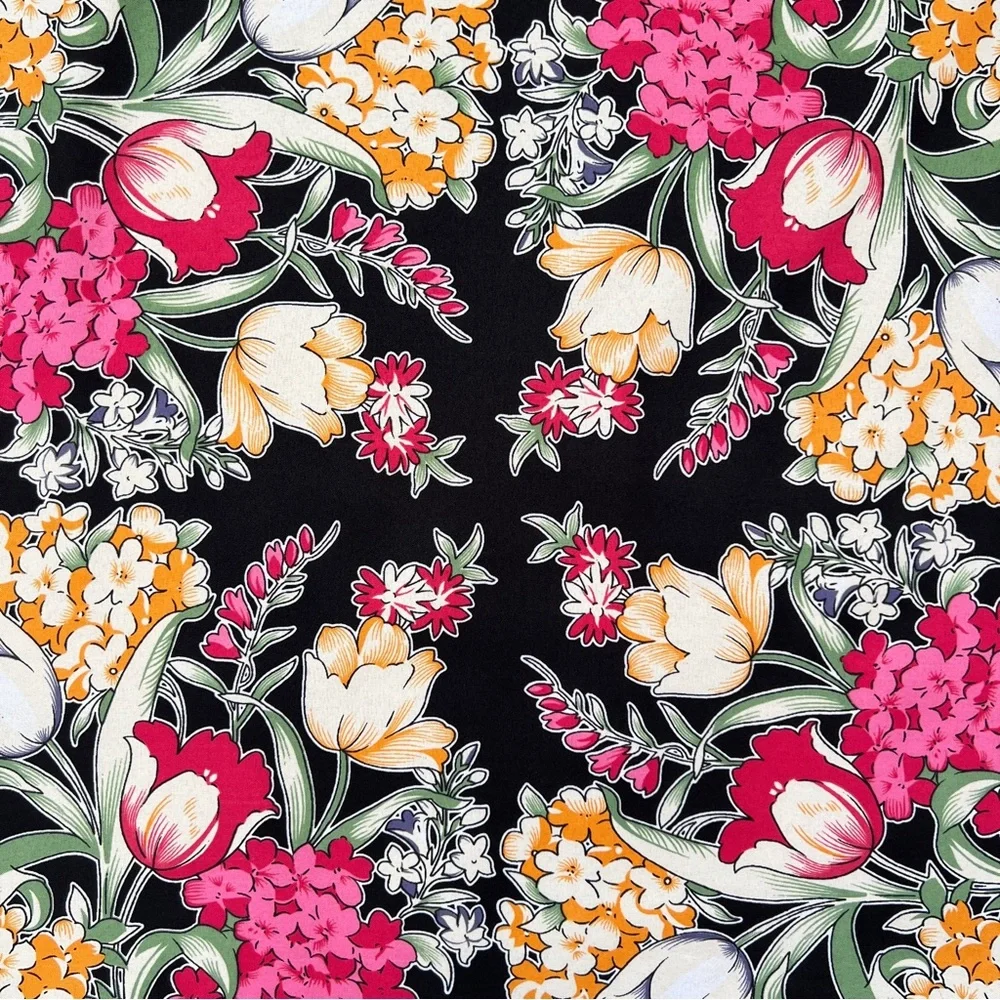 Beautiful floral printed scarf